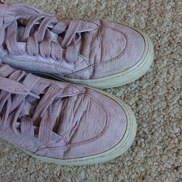 Koio Italy High-Top leather Sneakers in Light Purple size 38 - Picture 6 of 12